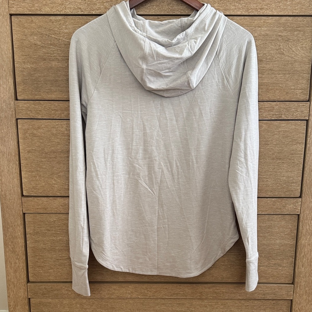 REI Light Gray Women's Hoodie - Picture 2 of 4